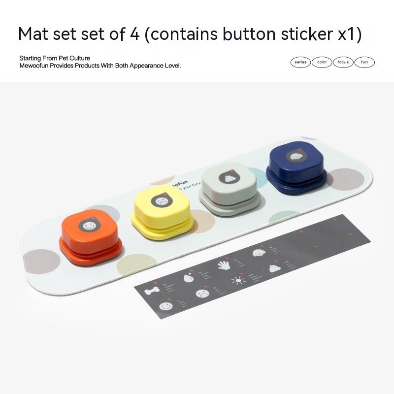 Talking Button Toy for Pets