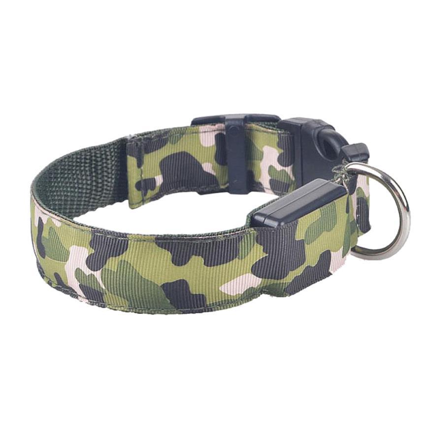 Camouflage pet supplies luminous collar