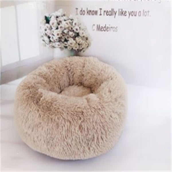 Warm Long-Haired Cat Bed