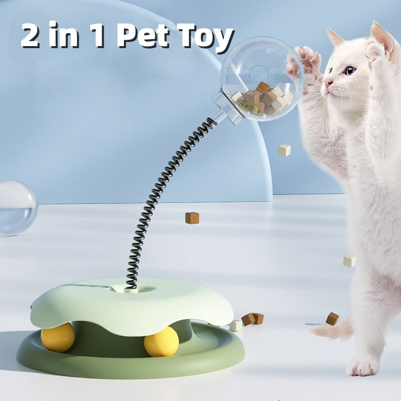 Interactive Cat Treat Dispenser