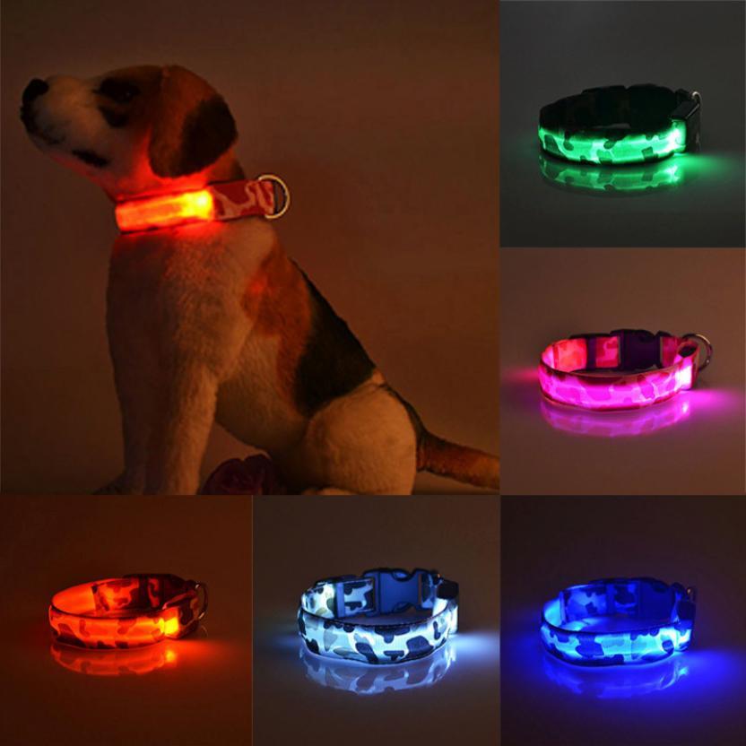 Camouflage pet supplies luminous collar