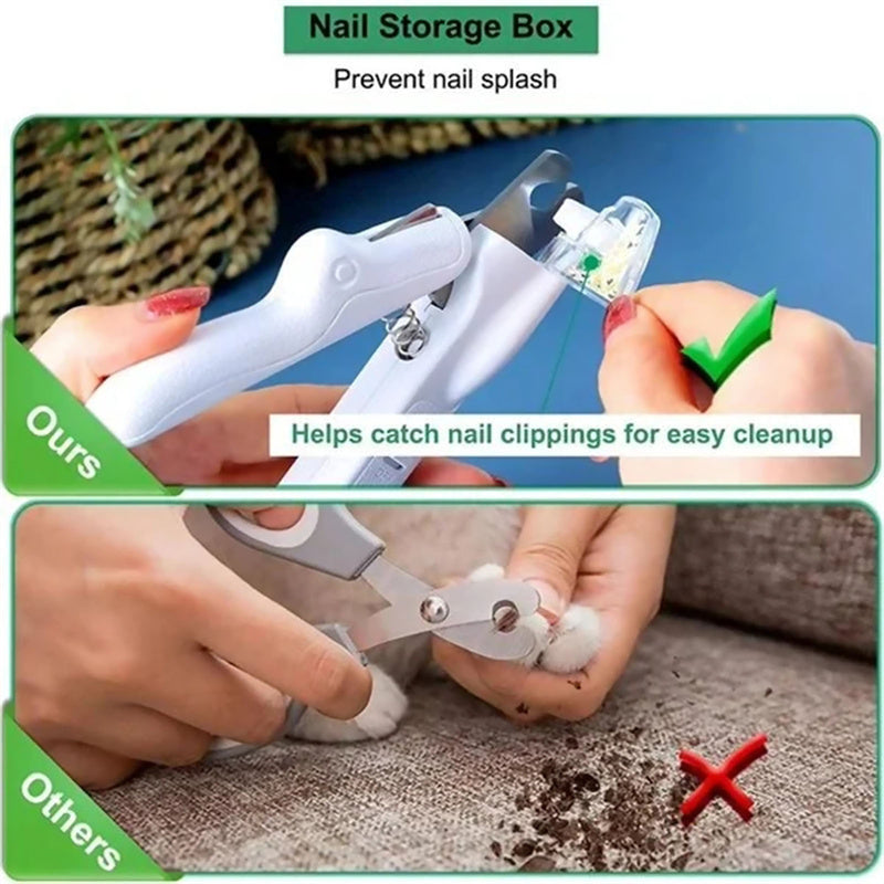 LED Light Pet Nail Clippers