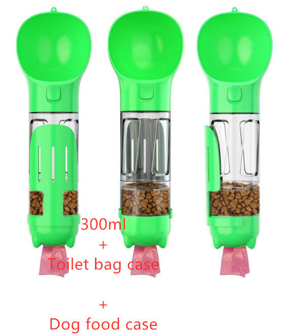 Pet Water Bottle with Bowl