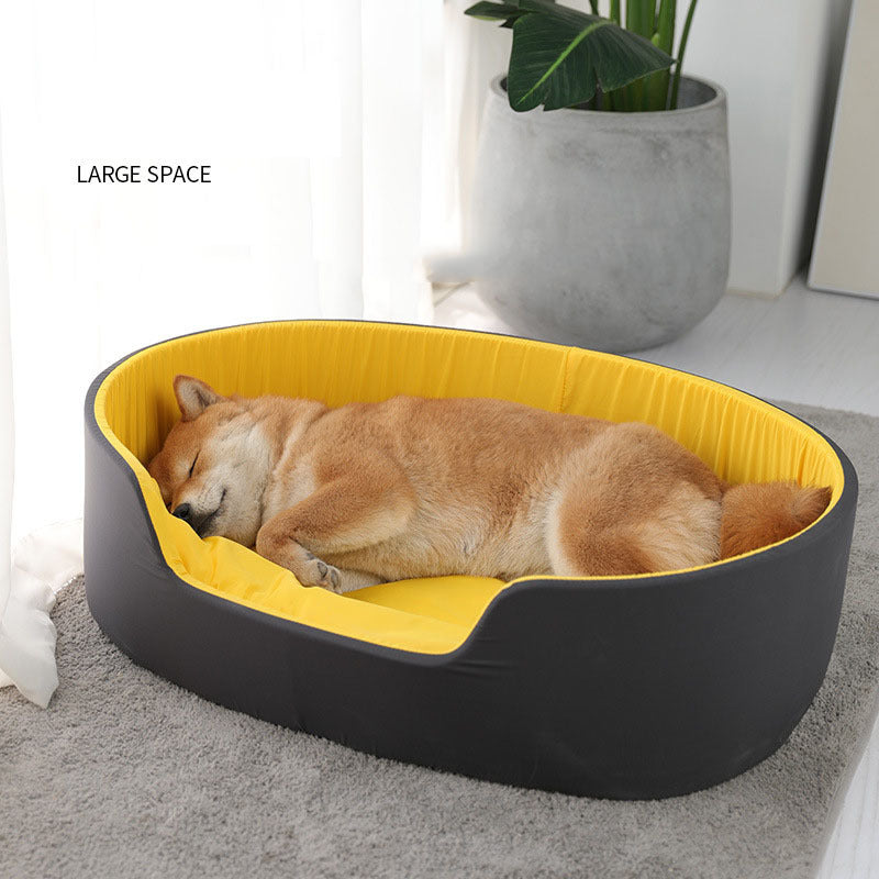 All-Season Washable Dog Bed