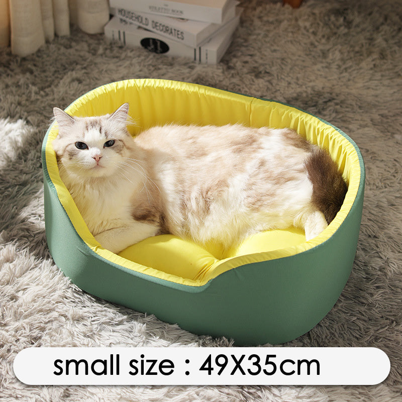 All-Season Washable Dog Bed