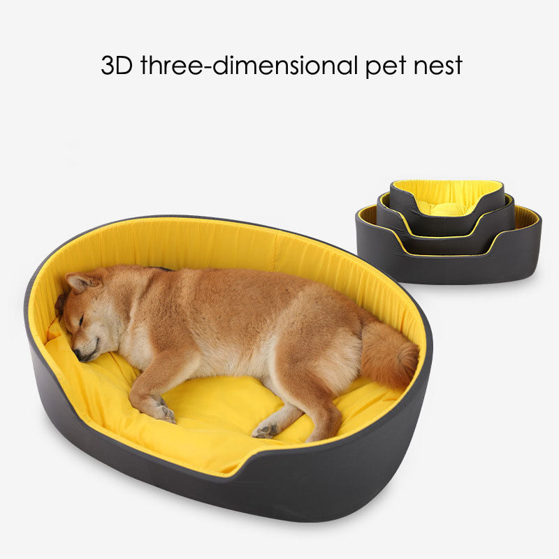 All-Season Washable Dog Bed