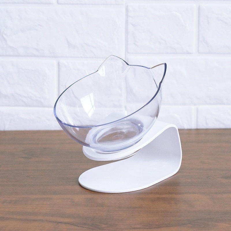 Ergonomic Double Cat Bowl