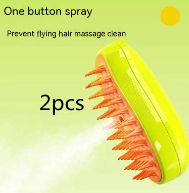 Electric Steam Cat Grooming Brush
