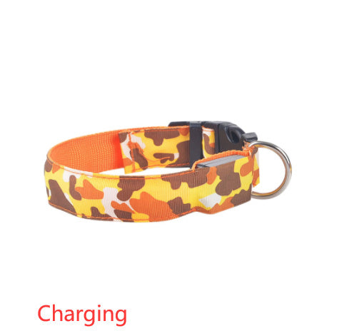 Camouflage pet supplies luminous collar