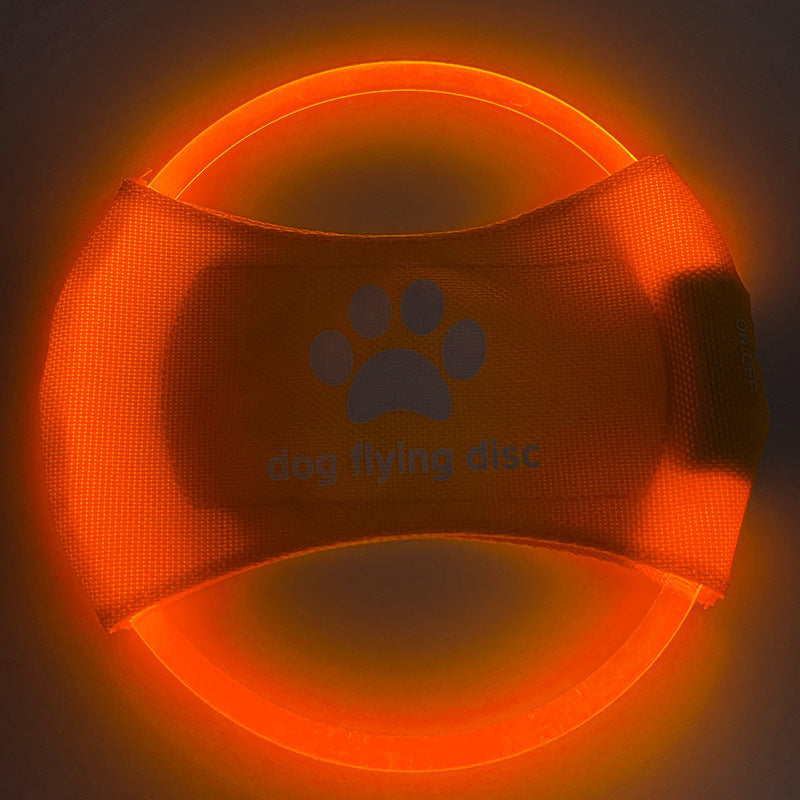 LED Glow Dog Flying Disc