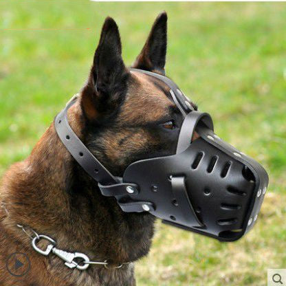 Leather Muzzle for Large Dogs