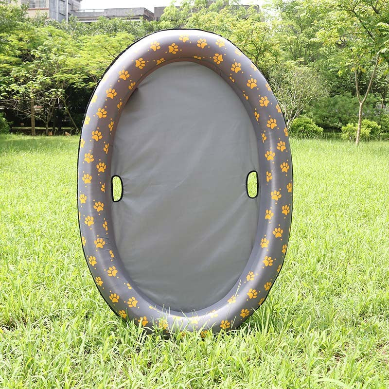 Dog Swimming Pool Inflatable Hammock Pets Pool Floating Bed Spring Summer Swimming Ring