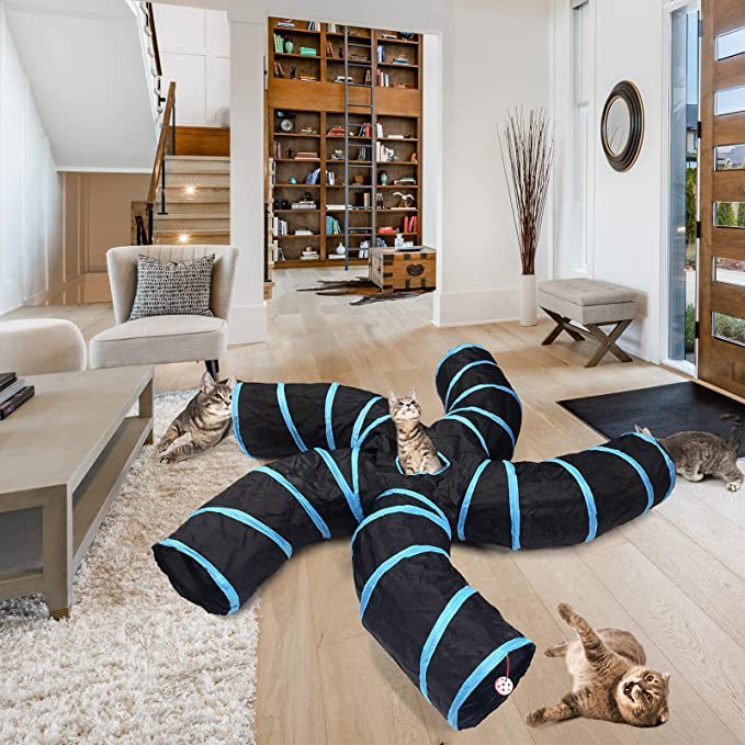 Tree-Themed Pet Tunnel Toy