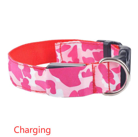 Camouflage pet supplies luminous collar