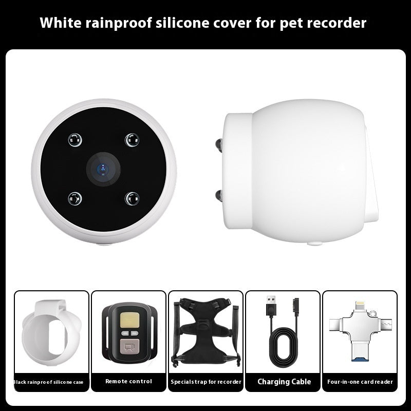 Pet Collar Camera with Night Vision