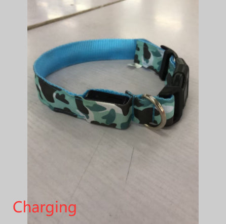 Camouflage pet supplies luminous collar