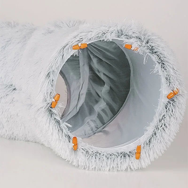 Plush Winter Cat Bed