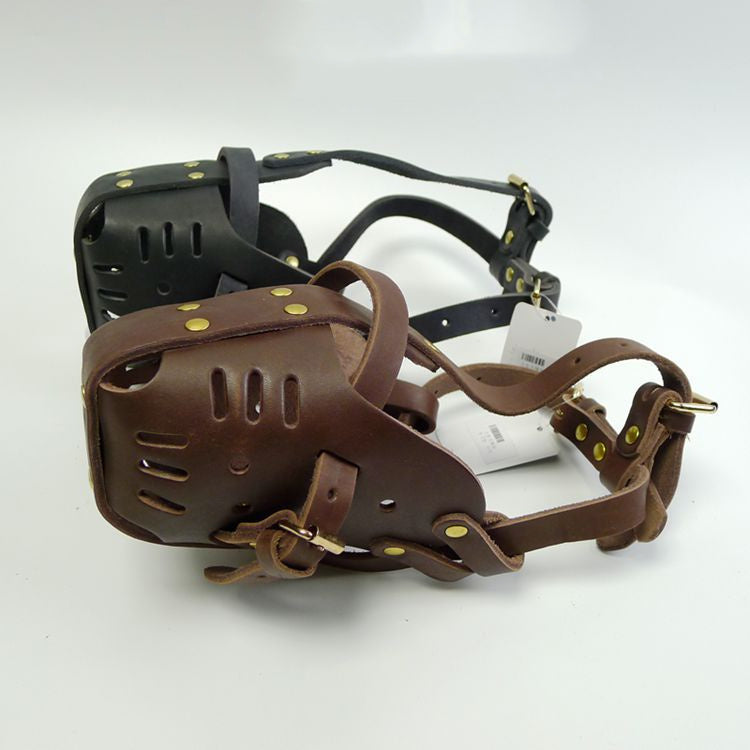 Leather Muzzle for Large Dogs