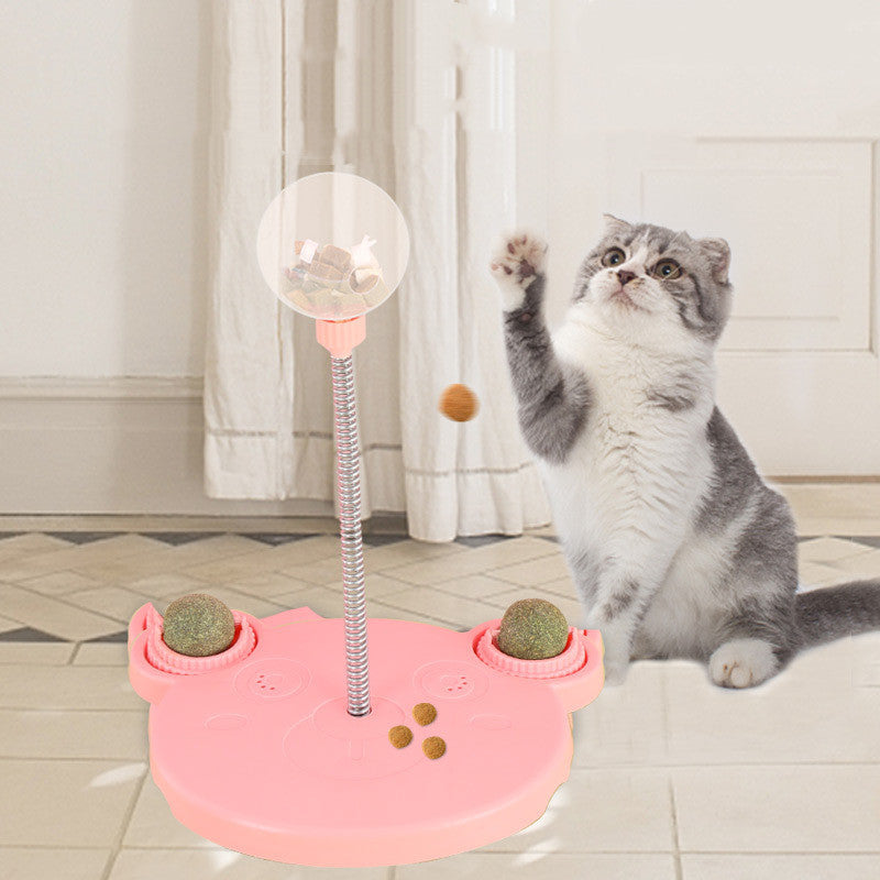 Interactive Pet Food Dispenser