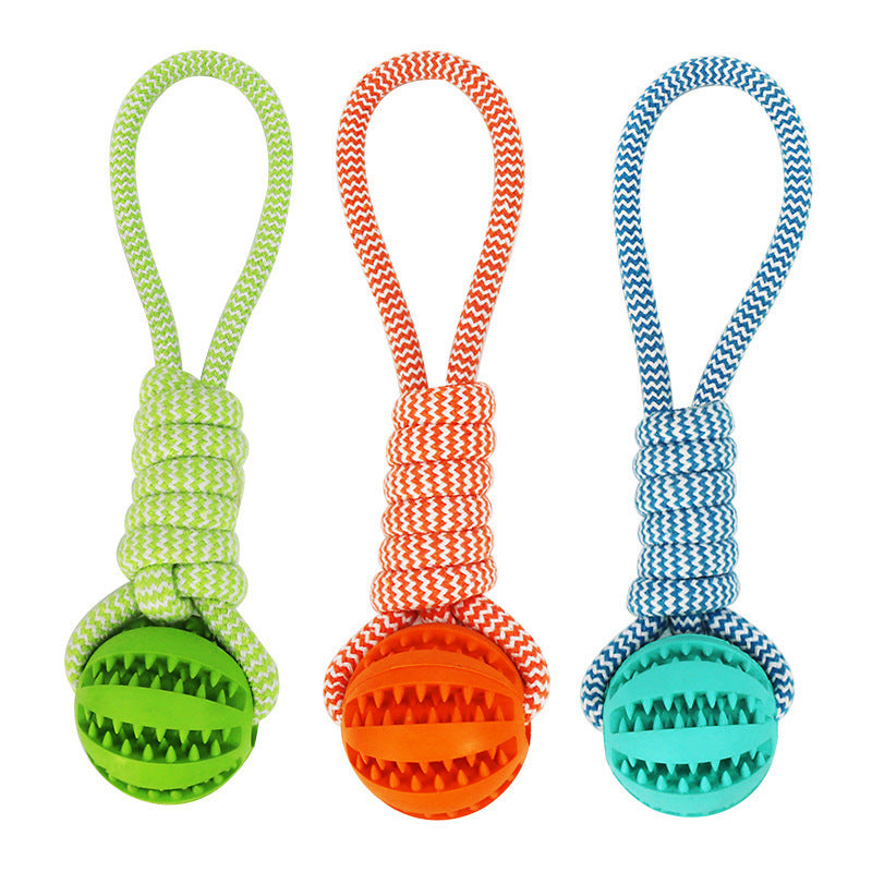 Durable Rubber Treat Ball for Dogs