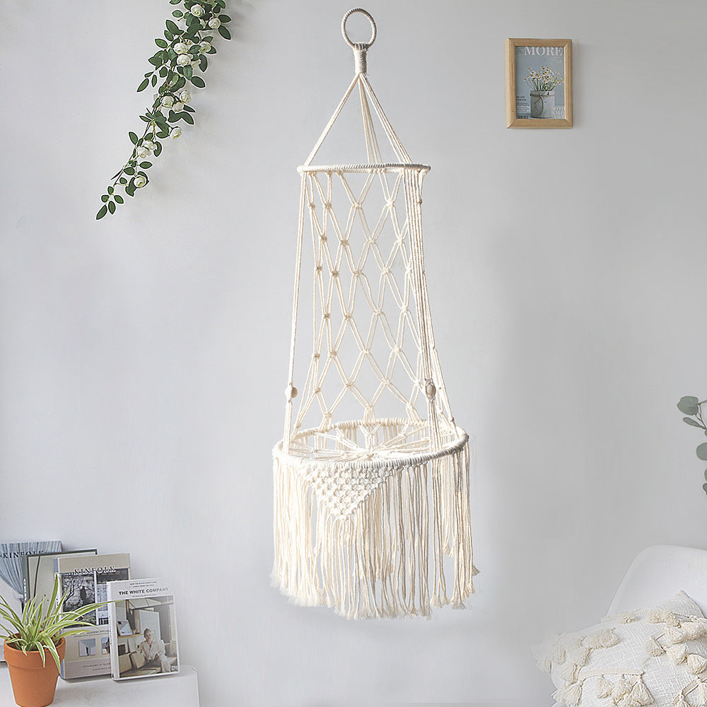 Boho-Chic Hanging Pet Bed