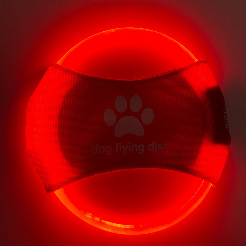 LED Glow Dog Flying Disc