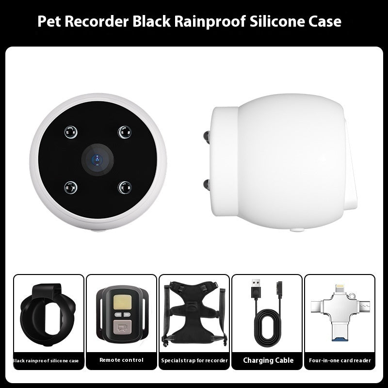 Pet Collar Camera with Night Vision