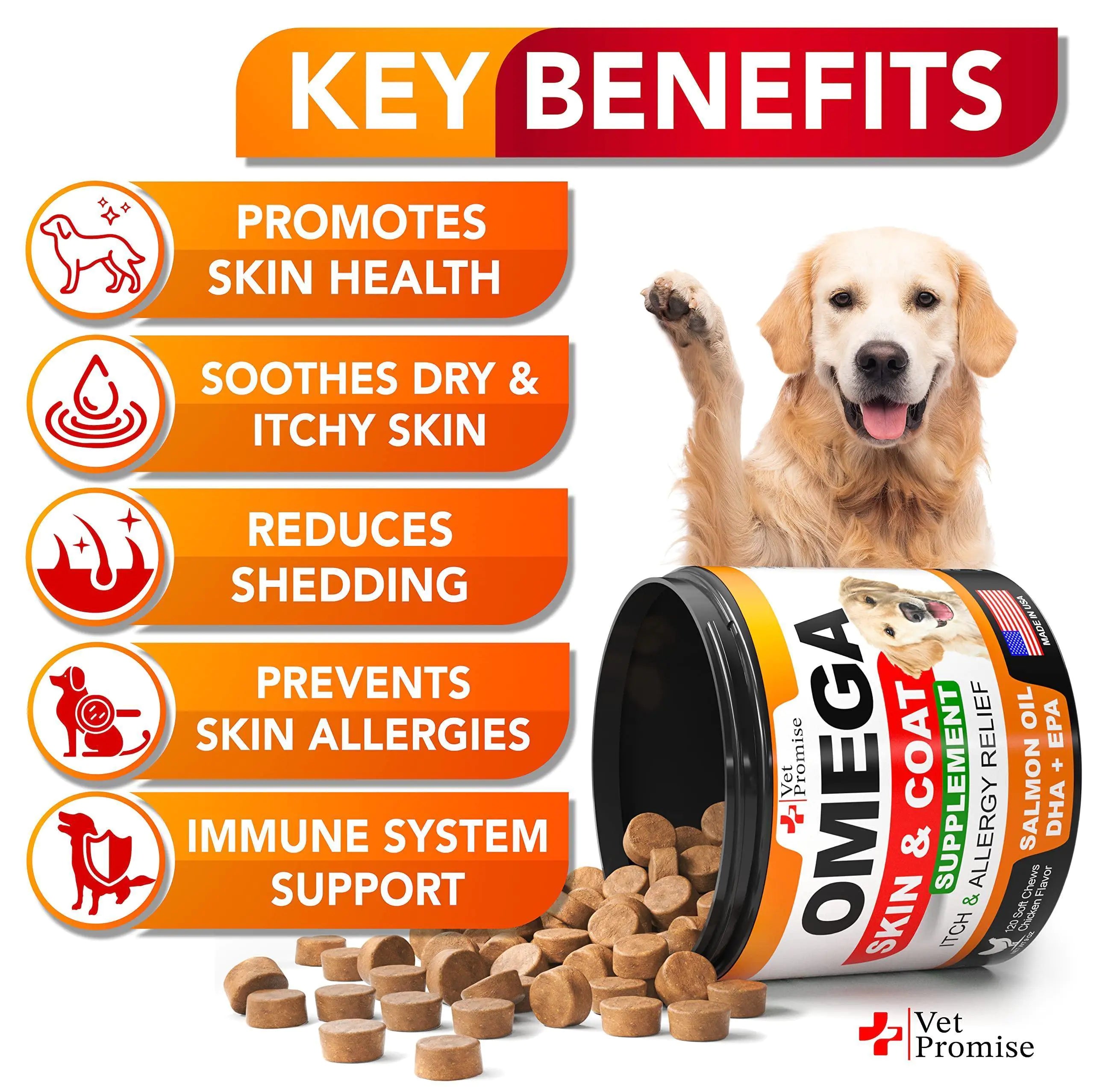 Skin & Coat Dog Supplement